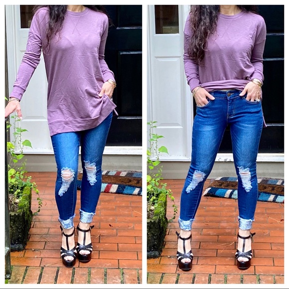 Fall Must Have Great fitting distressed jeans - Picture 5 of 6